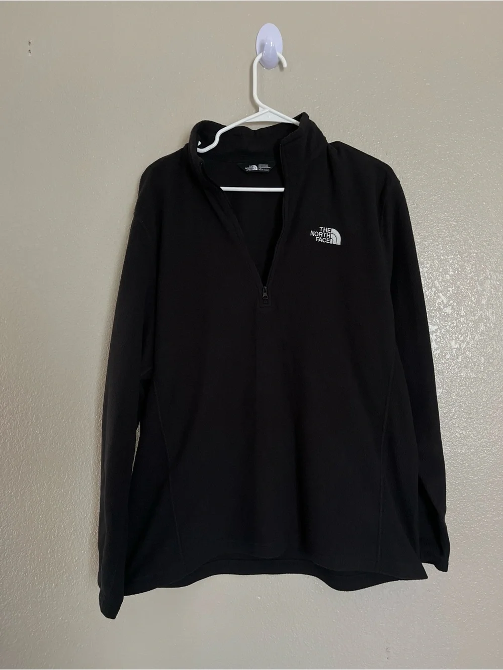 The North Face Black Quarter-Zip Fleece Pullover